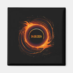 Íman Eclipse Solar 2024 Eclipse Sun Total