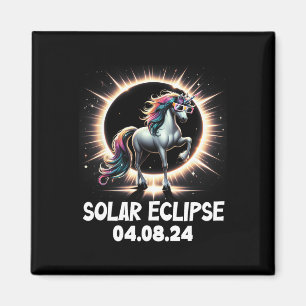 Íman Eclipse Solar 2024 Total Eclipse 8 de abril 24 uni