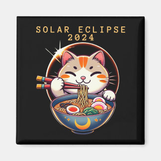 Íman Eclipse Solar 8 de Abril de 2024 Astronomia Gato K