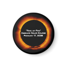 Eclipse Solar Anelar do Anel de Fogo de 2026