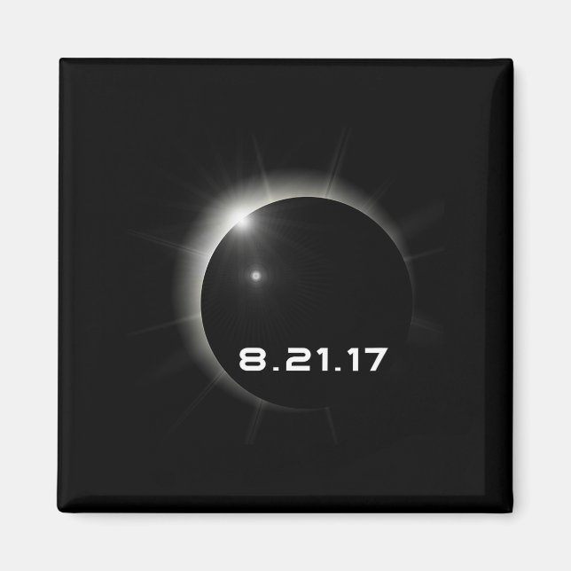 Íman Eclipse solar de 2017 (Frente)