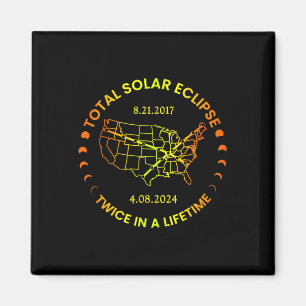 Íman Eclipse Solar Duas Vezes Na Vida 2024 Total Solar