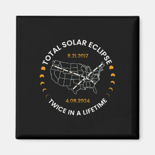 Íman Eclipse Solar Duas Vezes Na Vida 2024 Total Solar