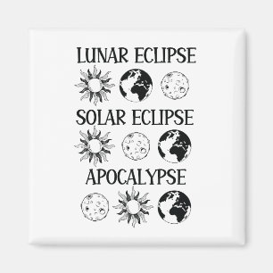 Íman Eclipse Solar Eclipse Solar Apocalypse Espaço Engr
