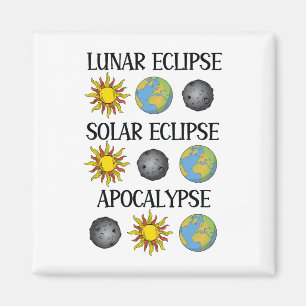 Íman Eclipse Solar Eclipse Solar Apocalypse Espaço Engr