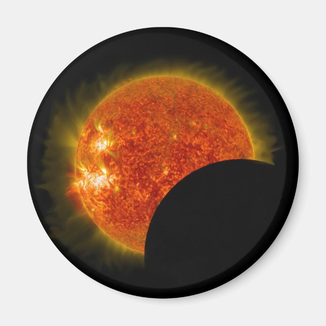 Íman Eclipse Solar em Andamento (Frente)