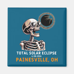 Íman Eclipse Solar Esqueleto Painesville Ohio