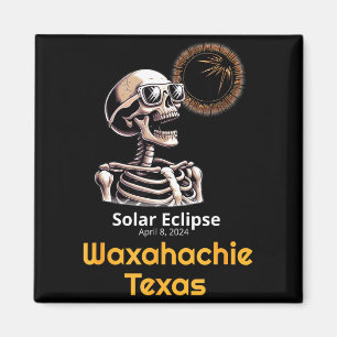 Íman Eclipse Solar Esqueleto Waxahachie Texas