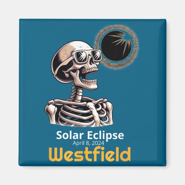 Íman Eclipse Solar Esqueleto Westfield Indiana (Frente)