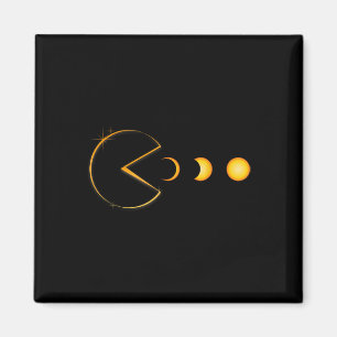 Íman Eclipse Solar Funso Gamer Comendo Homens Solares B