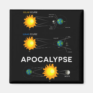 Íman Eclipse Solar Lunar Acalypse Educacional Espaço