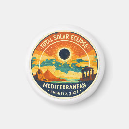 Íman Eclipse solar mediterrâneo de 2027