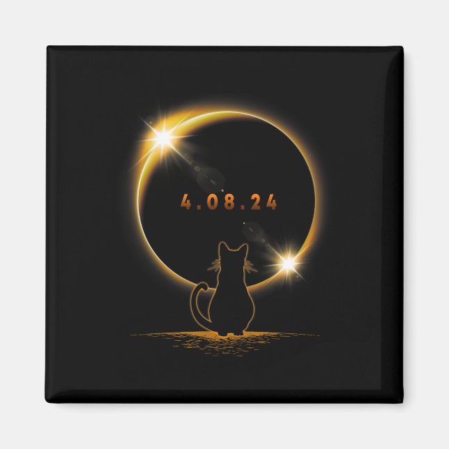 Íman Eclipse Solar T Óculos Eclipse Solares Vestindo Ga (Frente)