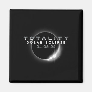 Íman Eclipse Solar Total 04. 08. 2024 Totalidade 1