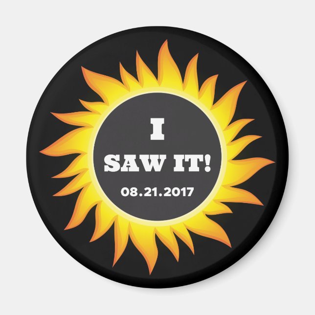 Íman Eclipse Solar Total - 08.21.2017 (Frente)