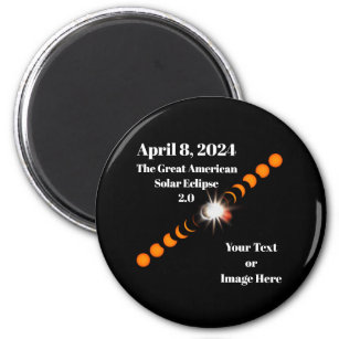 Íman Eclipse Solar Total 2024