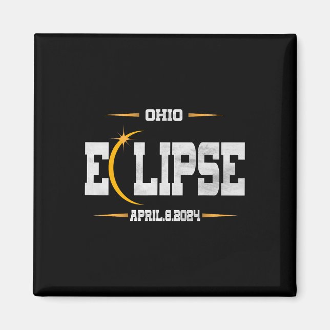 Íman Eclipse Solar Total 2024 (Frente)