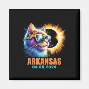 Íman Eclipse Solar Total 2024 Cat Solar Eclips