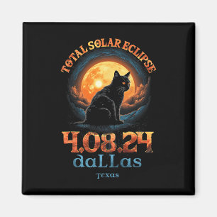 Íman Eclipse Solar Total 2024 Dallas Texas