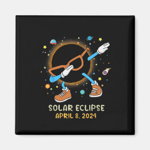 Íman Eclipse Solar Total 2024 Diversão De Batida Para C