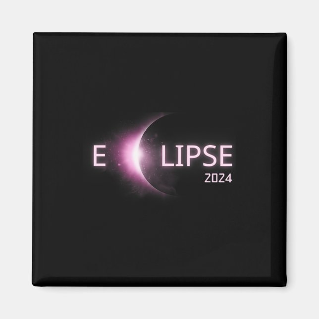Íman Eclipse Solar Total 2024 Eclipse Solar Total 4. (Frente)