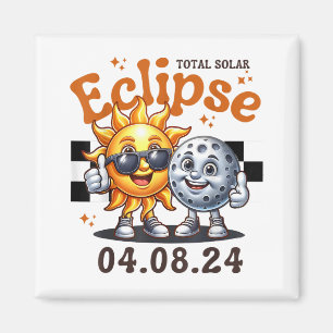 Íman Eclipse Solar Total 2024 Kids De Eclipse Solar Cut