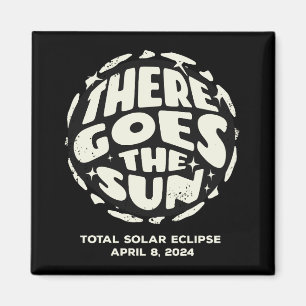 Íman Eclipse Solar Total 2024 Lá Vem o Sol