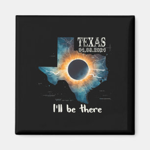 Íman Eclipse Solar Total 2024 Texas 1