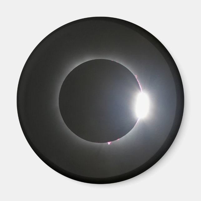 Íman Eclipse Solar Total 8 de abril de 2024 (Frente)