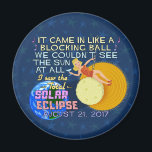 Íman Eclipse Solar Total agosto 21 2017 Funny Americana<br><div class="desc">Em 21 de agosto de 2017, um eclipse solar total será visível em grande parte dos Estados Unidos. Está sendo chamado de Eclipse Solar Excelente Americano. Se você está planejando comemorar este evento excitante, esta design humorística é perfeita para você. O texto de paródia irônico mimetiza a letra da música...</div>