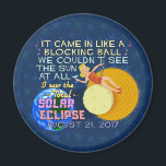 Íman Eclipse Solar Total agosto 21 2017 Funny Americana<br><div class="desc">Em 21 de agosto de 2017, um eclipse solar total será visível em grande parte dos Estados Unidos. Está sendo chamado de Eclipse Solar Excelente Americano. Se você está planejando comemorar este evento excitante, esta design humorística é perfeita para você. O texto de paródia irônico mimetiza a letra da música...</div>