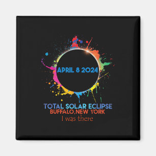 Íman Eclipse Solar Total Buffalo Nova Iorque 2024 Eu Er