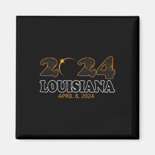Íman Eclipse Solar Total da Louisiana 2024 abril 0