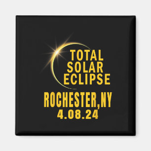 Íman Eclipse Solar Total de Rochester Ny Solar 2024