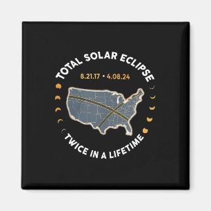 Íman Eclipse Solar Total Duas Vezes Na Vida 2017 2024