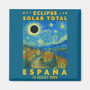 Íman Eclipse Solar Total Espanha 2026