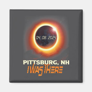 Íman Eclipse Solar Total Ttsburg New Hampshire Nh