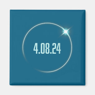 Íman Eclipse Total da América Engraçado 4.08.24 Eclipse
