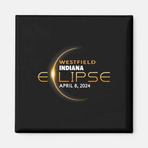 Íman Eclipse Total do Sol em Westfield Indiana 2024 