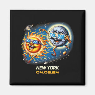 Íman Eclipse Total do Sol Humor Nova York Ny