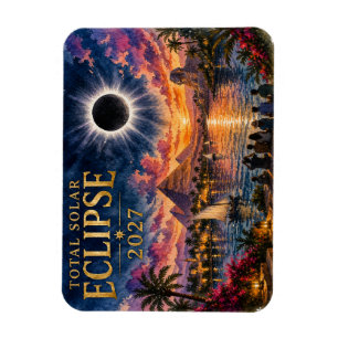 Íman Eclipse Total Solar 2027 Egito