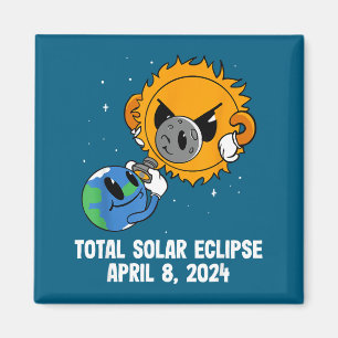 Íman Eclipse Total Solar Cute Juventude América