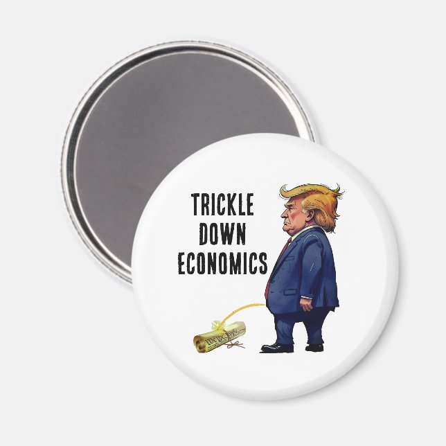 Íman Economia de Trickle Down de Trump (Front/Back)