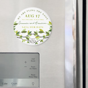 Íman Economias atadas do casamento do verão das árvor