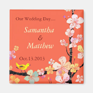 Íman Economias de Sakura o convite do casamento da data