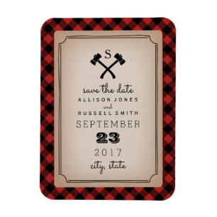 Íman Economias do machado do monograma da xadrez do