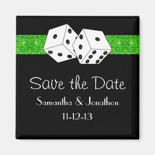 Íman Economias verdes & pretas do tema dos dados de Las