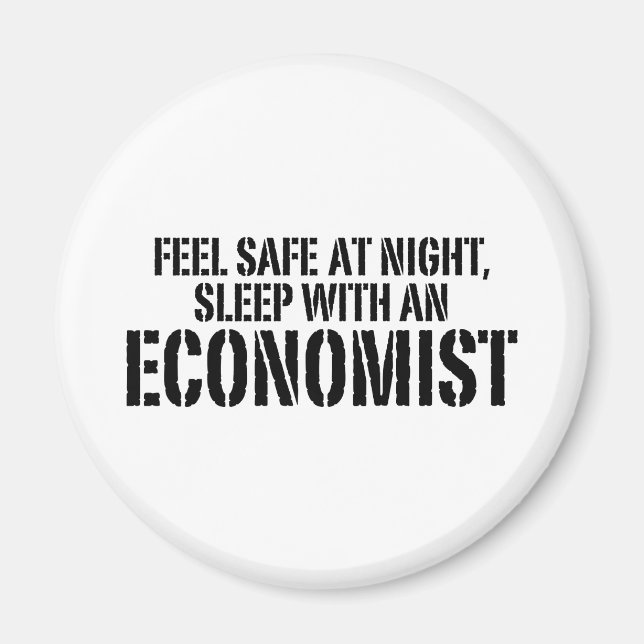 Íman Economista engraçado (Frente)