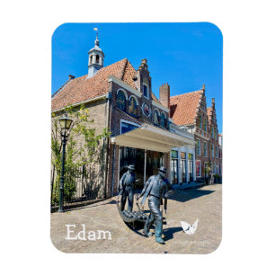 Íman Edam - imã de geladeira por Velvet Escape