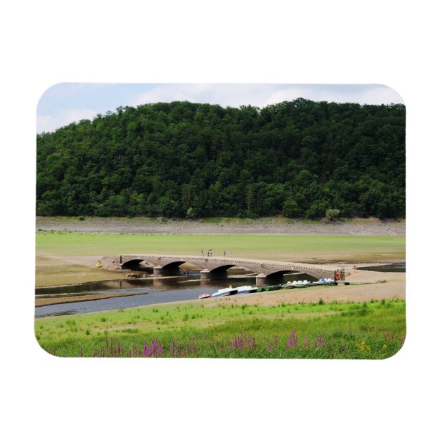 Íman Edersee Brücke von Asel (Horizontal)